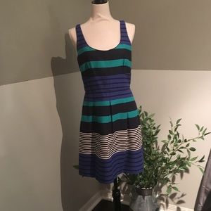 LOFT Multi-size Striped Dress